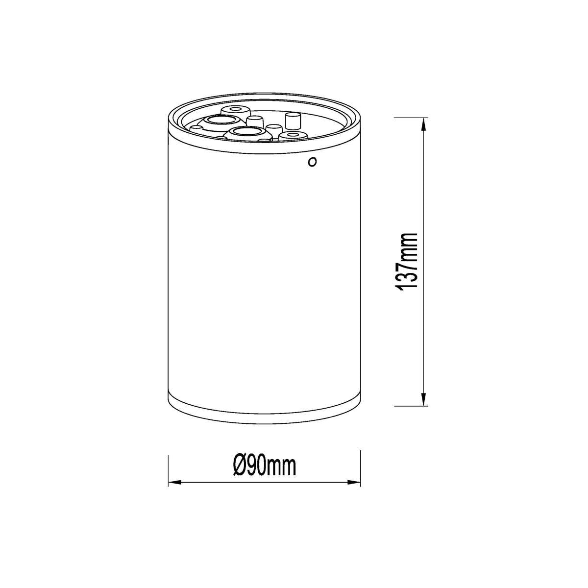 Obox Ceiling Round