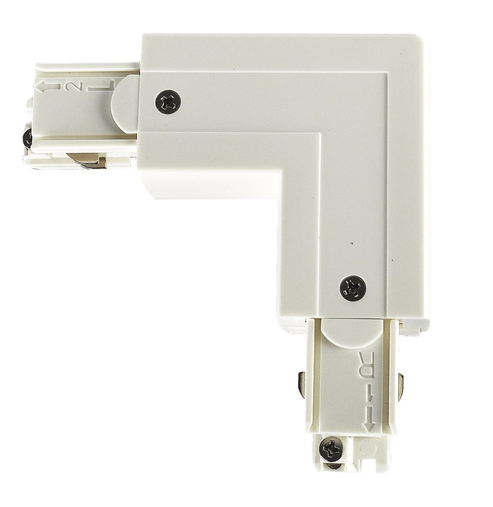 3 Phase track L connector left and right twisted