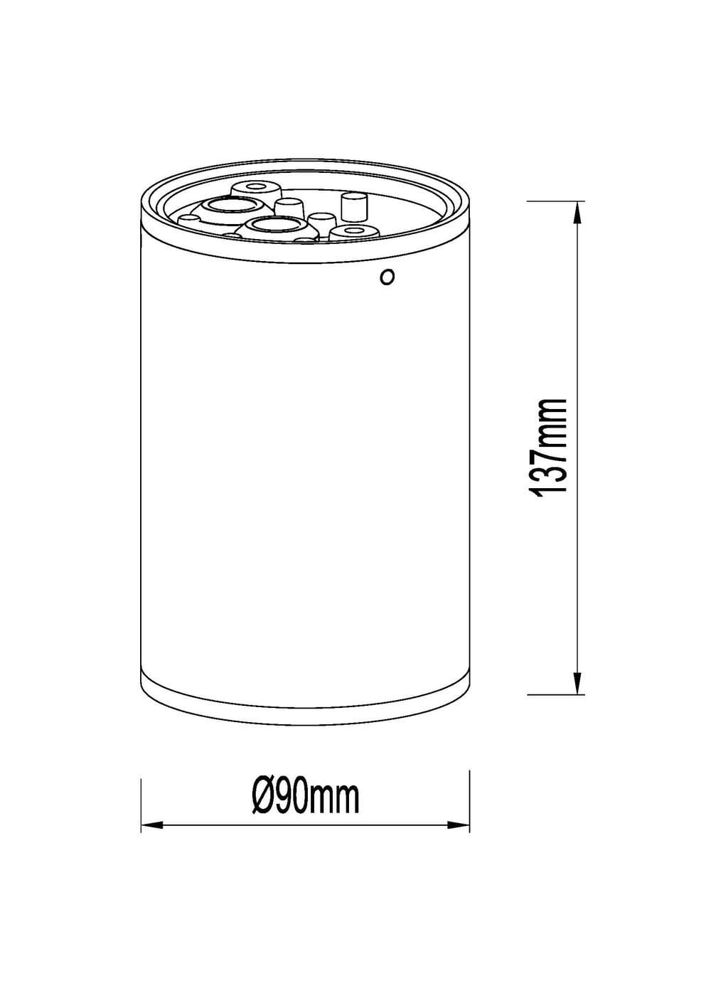 Obox Ceiling Round - Alternative view