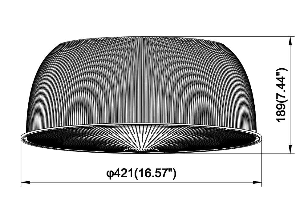 PC diffuser with cover Bekale 200 - Alternative view