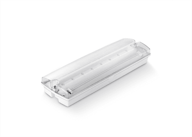 LED Emergency bulkhead 230V IP65 3W, 150lm, selftest