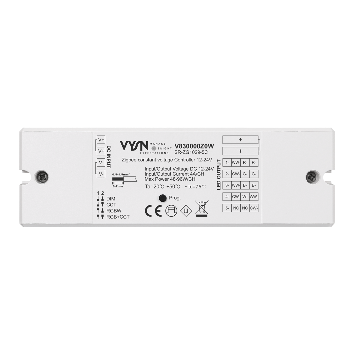 Zigbee Konstantspannungs-Controller 12-24V