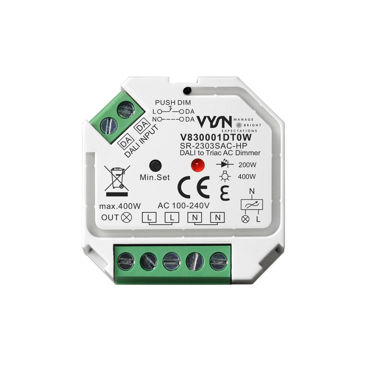 DALI zu Triac AC Dimmer