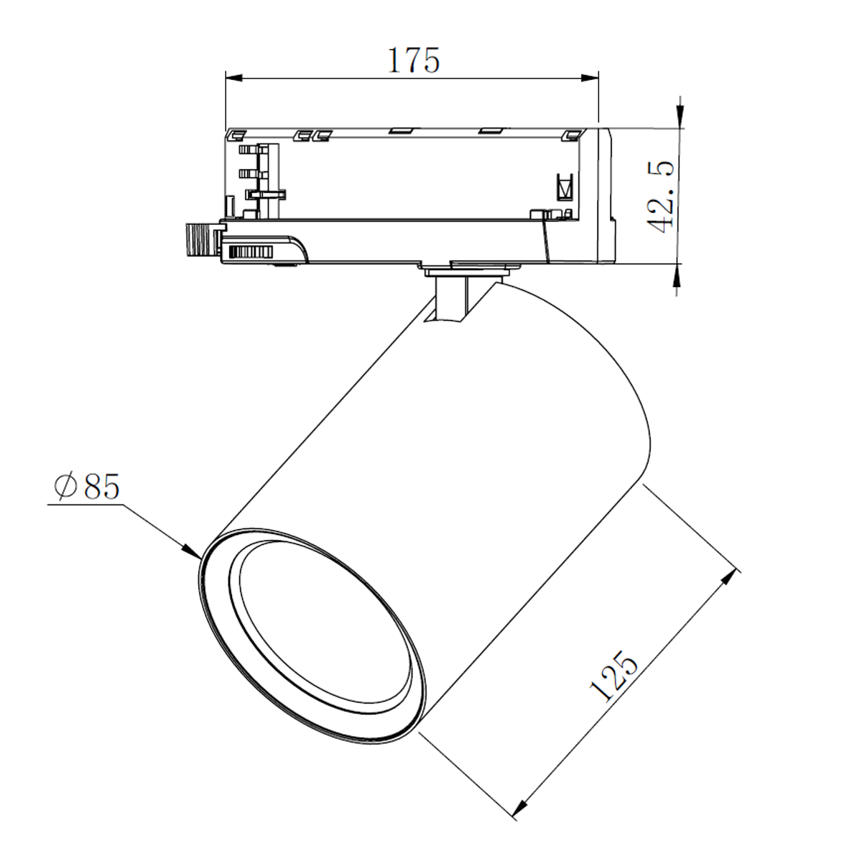 3 Phasen Spot LED 930
